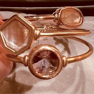 Kendra Scott Natalia bangle bracelet trio